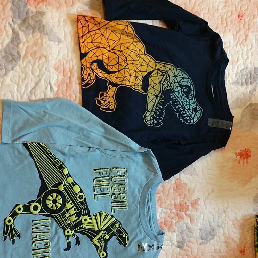 Nwt boys dino shirt